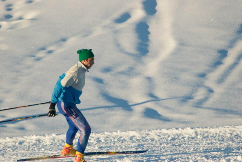 Sciatore di fondo – pista Monte Stino Capovalle