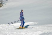 Sciatore di fondo – pista Monte Stino Capovalle