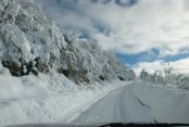 Paesaggio invernale Monte Stino – Capovalle Brescia